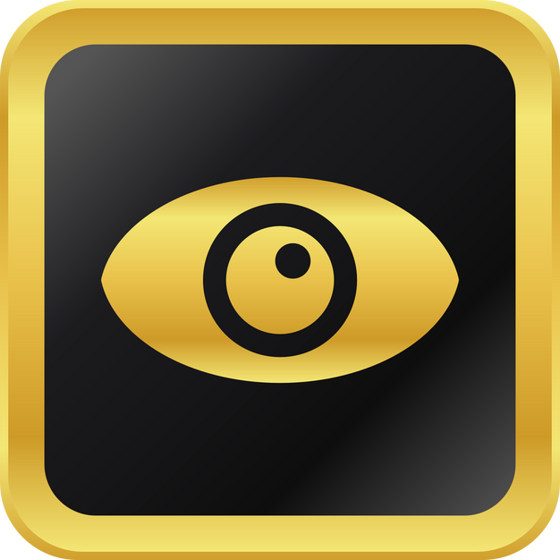 Golden Show Password icon